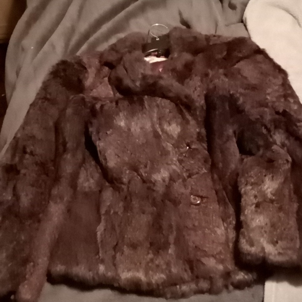 Split and Ltd fur jacket